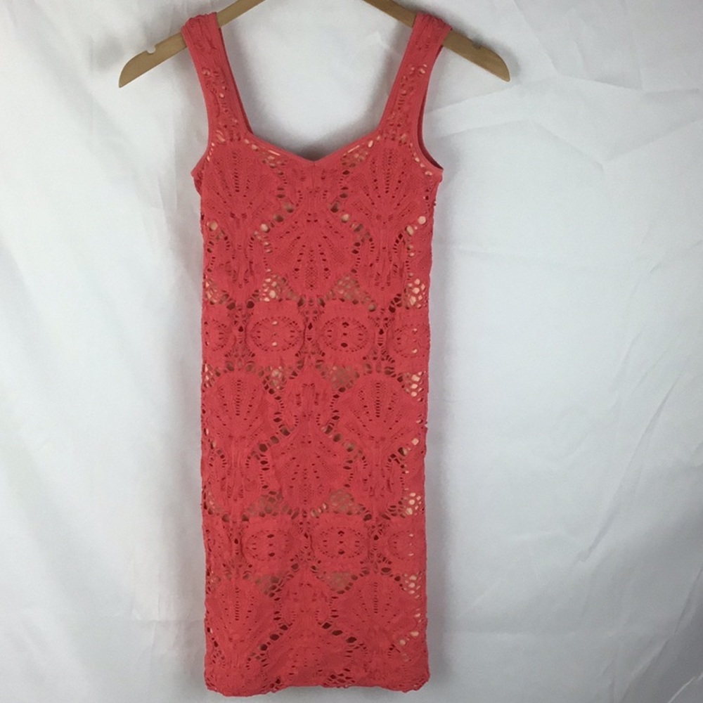 FREE PEOPLE INTIMATELY Pink Spandex Lace Dress - Picture 5 of 12